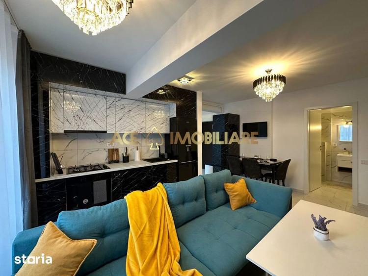 Apartament cu 3 camere, mobilat în Central