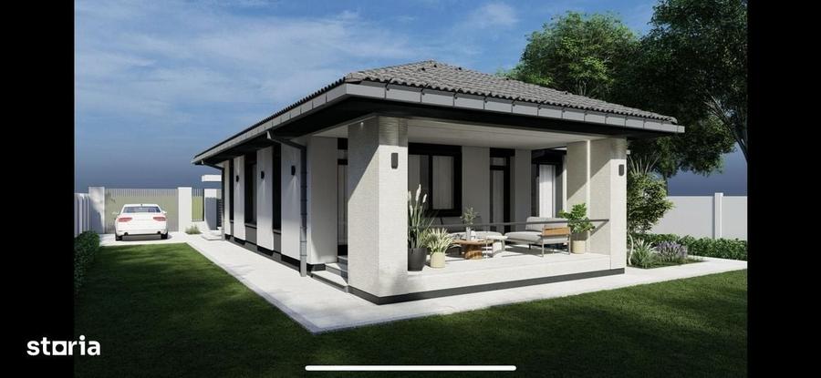 Casă cu 3 camere în Sântandrei
