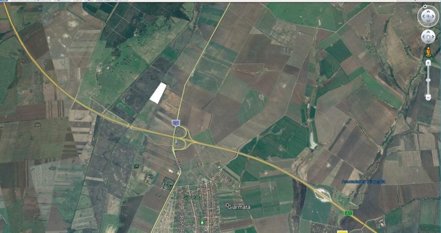 Teren agricol extravilan de 10 mp, în Giarmata