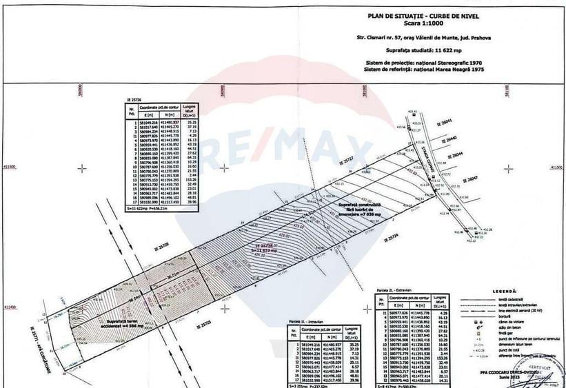 Teren de 11622 mp, în Vălenii de Munte