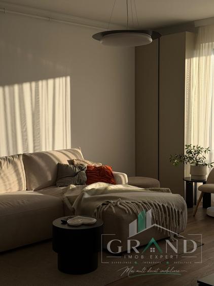 Apartament cu 2 camere semidecomandat, mobilat în Între Lacuri