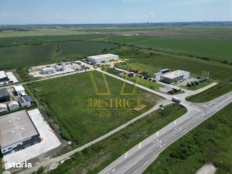 Teren cu AC pentru constructie hala industriala | Aradului - 2