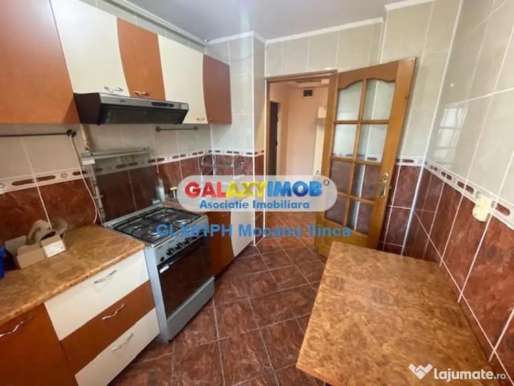 Apartament cu 3 camere decomandat, mobilat în Cantacuzino