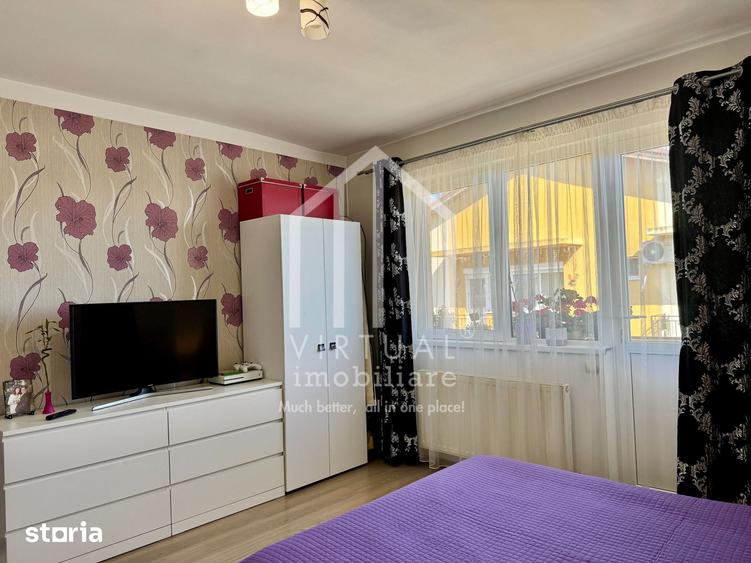 Apartament cu 3 camere, mobilat în Turnișor