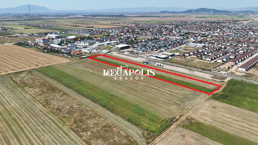 Teren agricol extravilan de 10900 mp, în Est