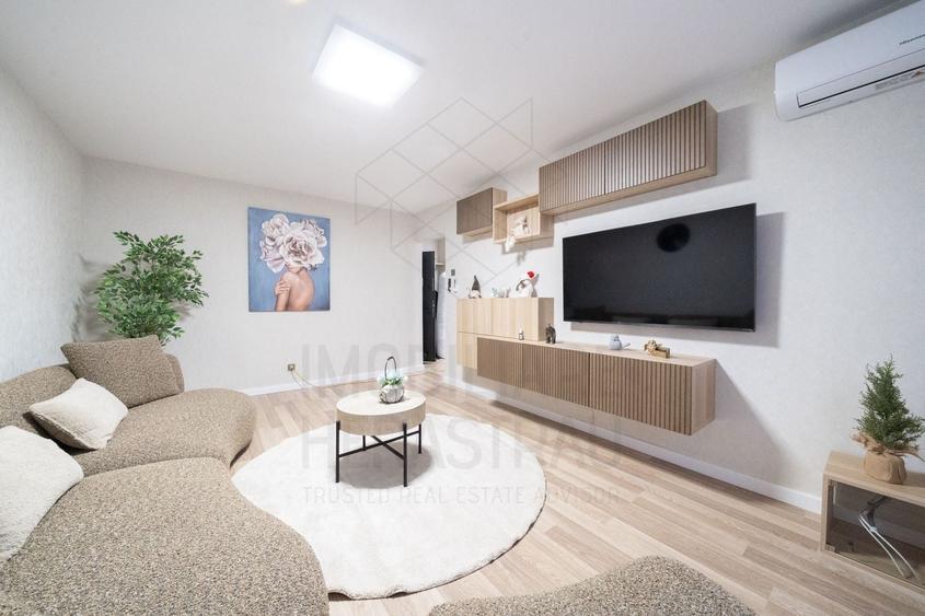 Apartament cu 2 camere decomandat, mobilat în Aviației