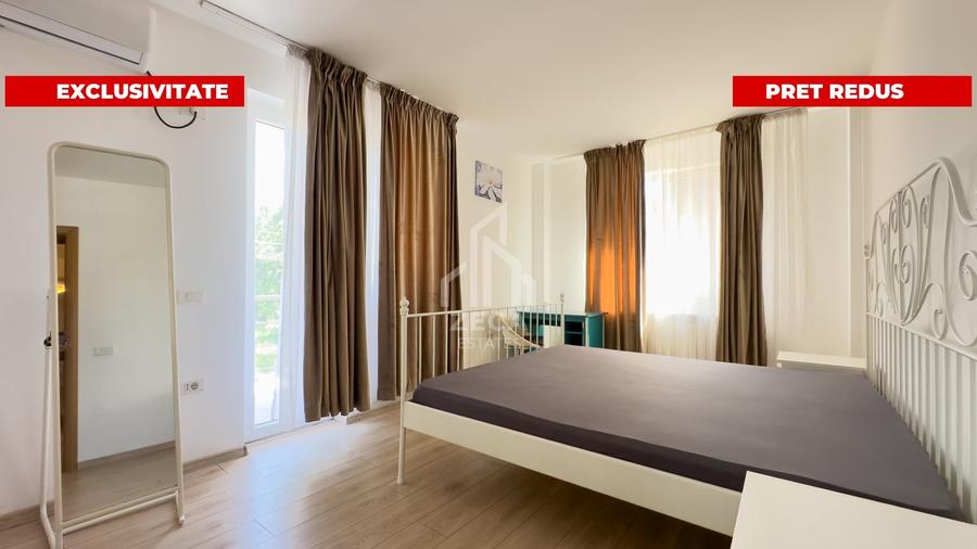 Apartament cu 2 camere semidecomandat, mobilat în Popești-Leordeni