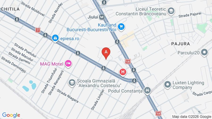 Apartament cu 2 camere decomandat, mobilat în Bucureștii Noi