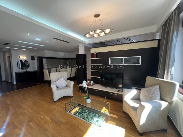HERASTRAU DUPLEX 5 CAMERE MOBILAT LUX | 2 PARCARI