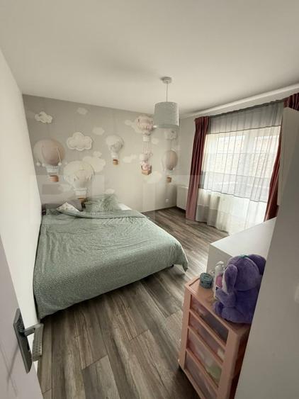 Apartament cu 3 camere decomandat, mobilat în Exterior Nord