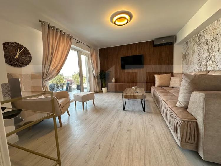 Apartament cu 2 camere decomandat, mobilat în 1 Mai