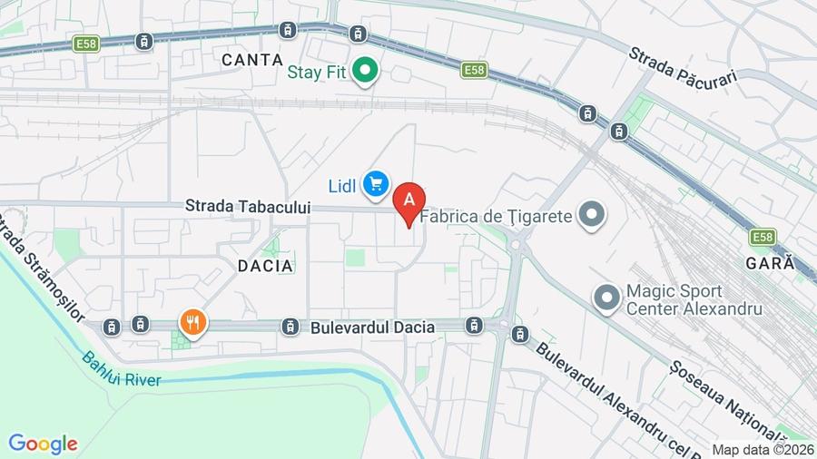 Apartament cu 2 camere semidecomandat în Dacia
