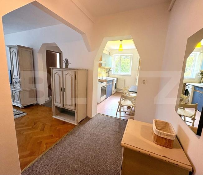 Apartament cu 2 camere semidecomandat, mobilat în Gheorgheni