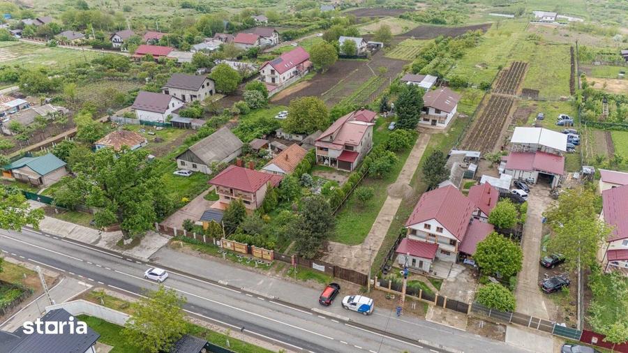 Casă cu 7 camere cu Teren 1495 Mp în Miroslava