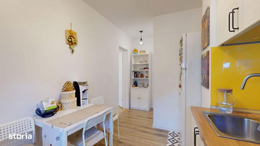 Apartament cu 3 camere decomandat, mobilat în Doamna Ghica