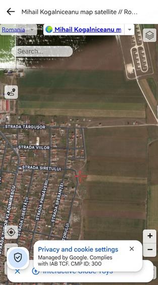 Teren de 420 mp, în Mihail Kogălniceanu