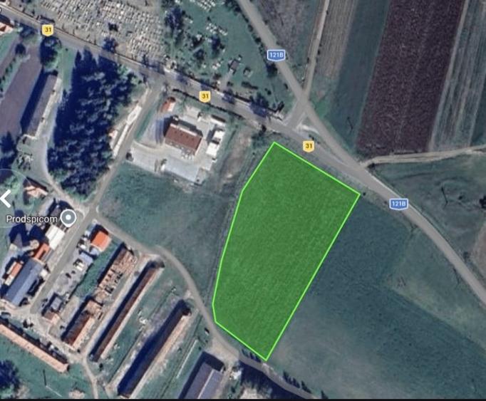 Teren de 10000 mp, în Arcuș