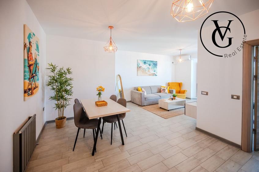 Apartament cu 2 camere decomandat, mobilat în Mamaia-Sat