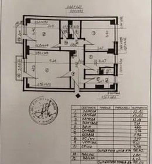 Apartament cu 3 camere decomandat, mobilat în Decebal