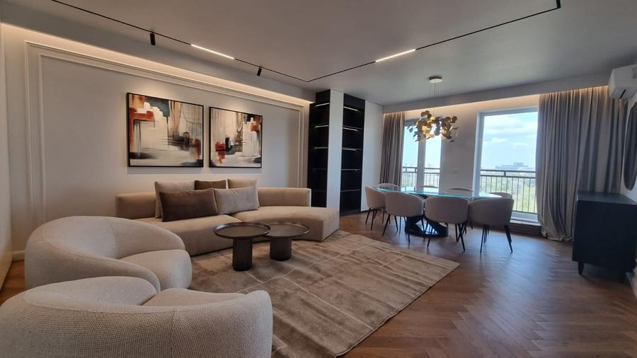 Apartament cu 3 camere decomandat, mobilat în Tineretului