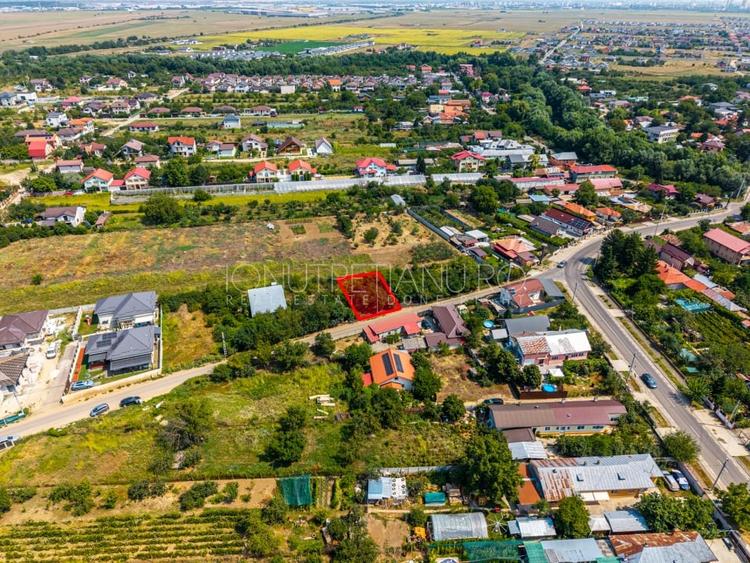 Teren Construcții intravilan de 400 mp, în Domnești