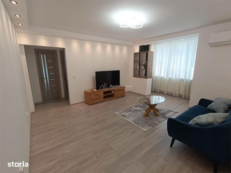 Apartament cu 2 camere, mobilat în Romană