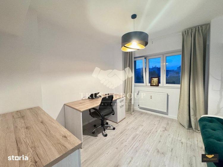 Apartament cu 5 camere decomandat, mobilat în Dorobanți