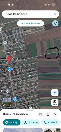 Teren de 609 mp, în Tărlungeni