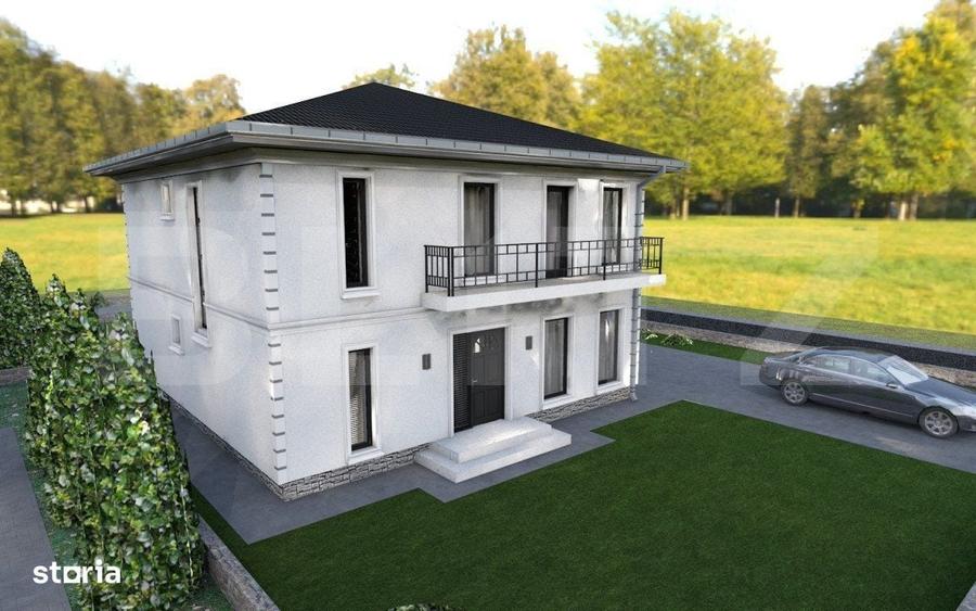 Casă cu 4 camere cu Teren 600 Mp în Centura