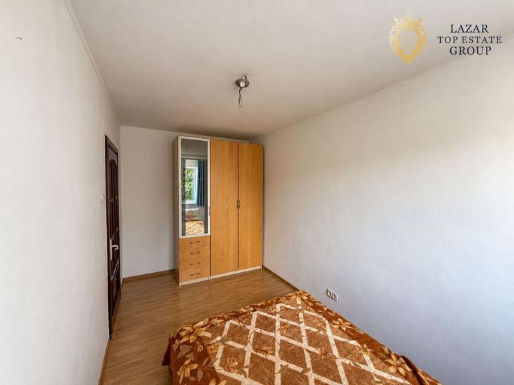 Apartament cu 3 camere semidecomandat, mobilat în UTA