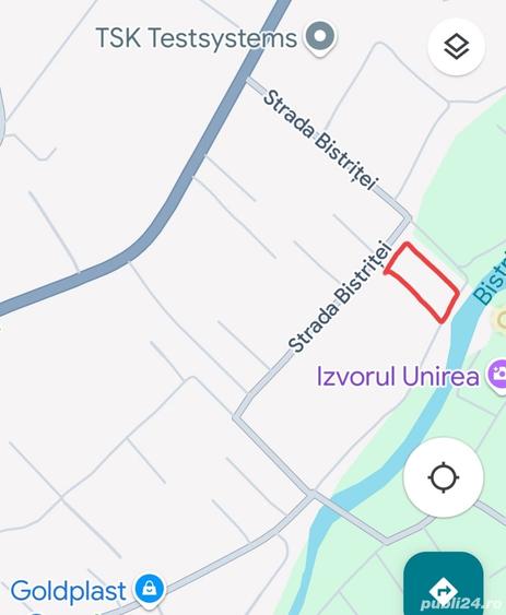 Teren de 1000 mp, în Unirea