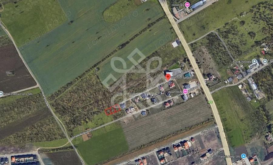 Teren de 377 mp, în Nufărul