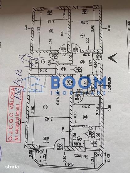 Apartament | 3 camere | Calea lui Traian | Etaj 3 - 1