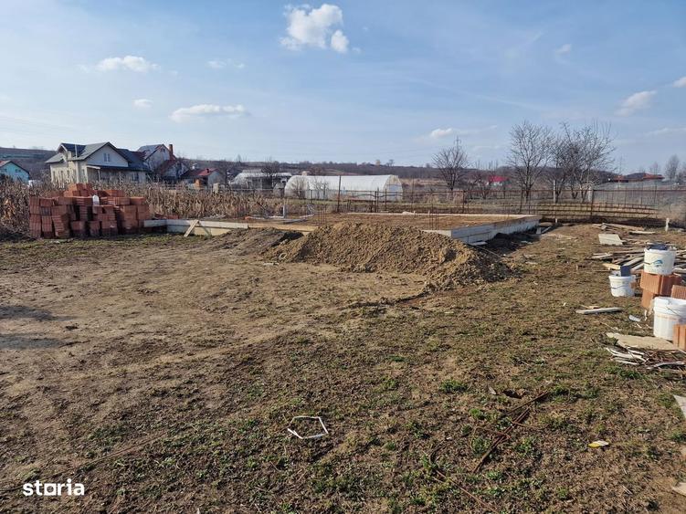 Fantanele,teren 400mp cu autorizatie de constructie si fundatie - 1