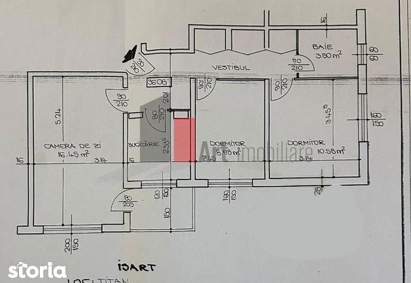 Apartament 3 camere Titan-Salajan - 9