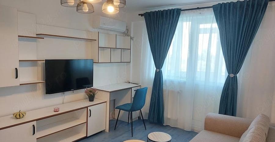 Apartament cu 2 camere semidecomandat, mobilat în Berceni