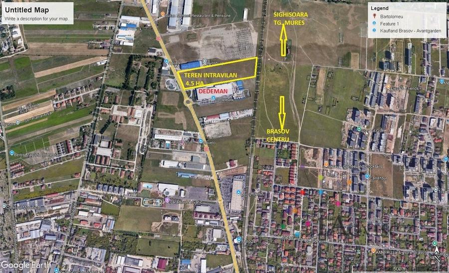 Teren Construcții intravilan de 45389 mp, în Griviței