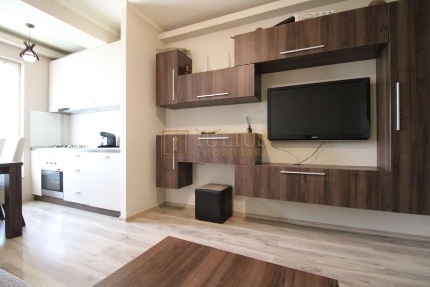 Apartament cu 2 camere semidecomandat, mobilat în Fratelia