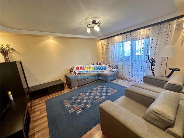Apartament cu 3 camere decomandat, mobilat în Cantacuzino