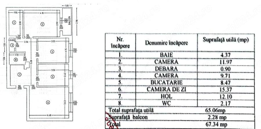 Apartament 3 camere Nicolina - 1