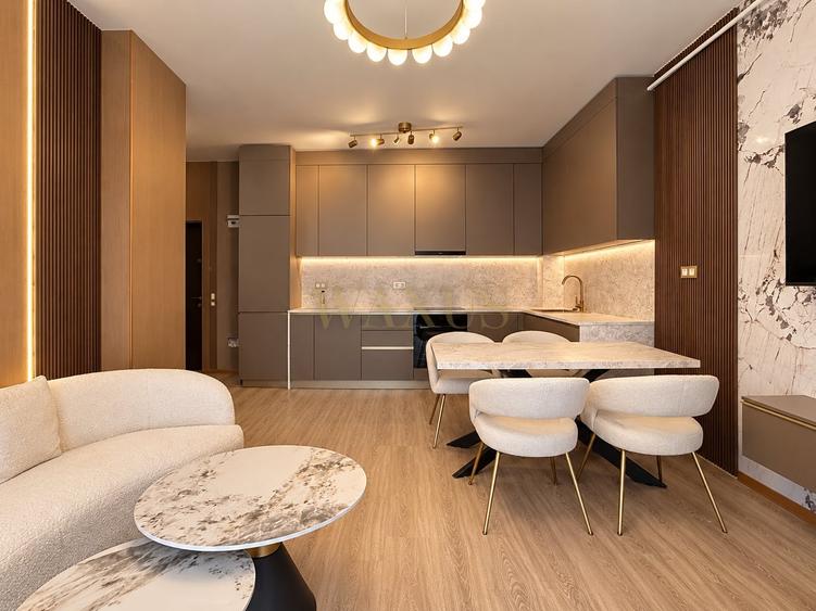 Apartament cu 2 camere semidecomandat, mobilat în Florești