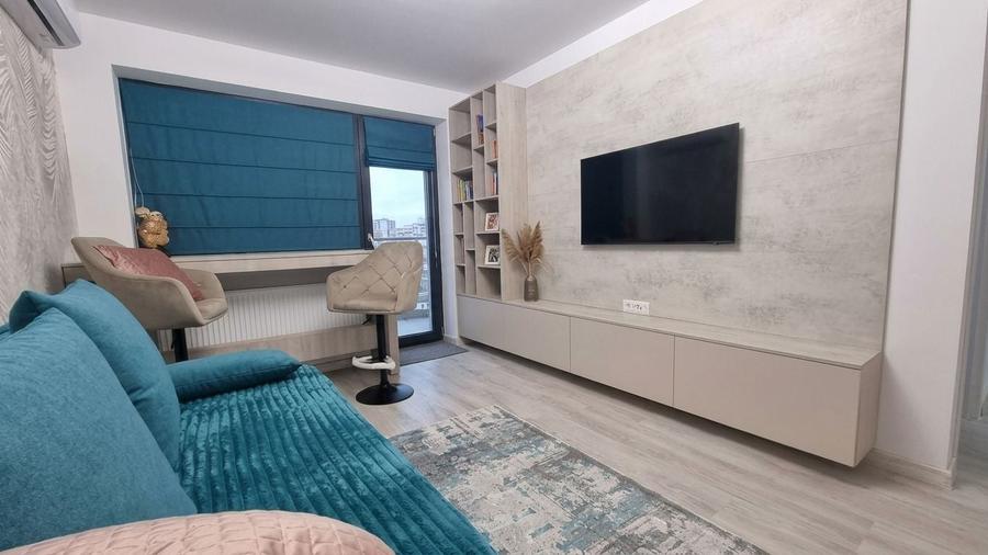Apartament cu 2 camere decomandat, mobilat în Theodor Pallady
