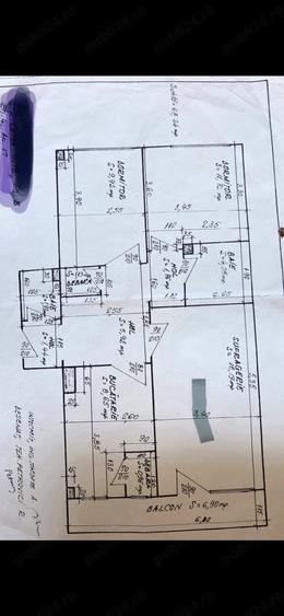Apartament cu 3 camere decomandat în Orizont