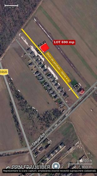 Teren de 690 mp, în Central