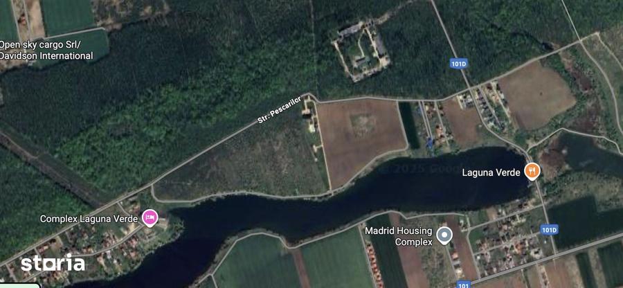 Teren de 5900 mp, în Moara Vlăsiei