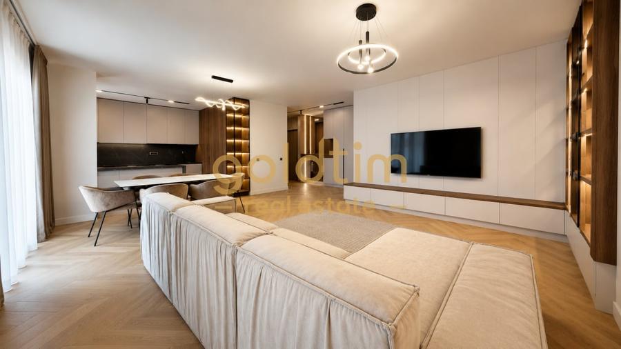 Apartament cu 4 camere decomandat, mobilat în Pipera
