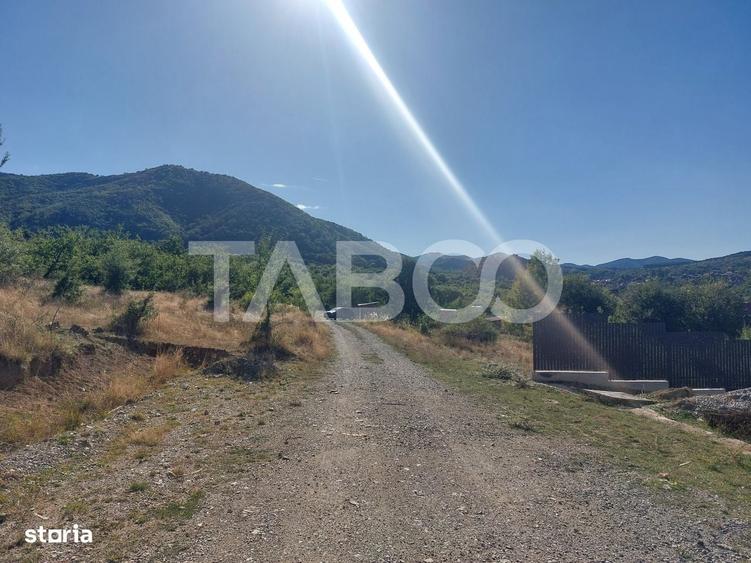 Teren intravilan 600 mp front stradal 16 m zona Muncel Cisnadie - 7