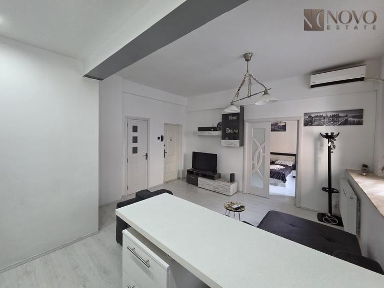 Apartament cu 2 camere semidecomandat, mobilat în P-ța Romană
