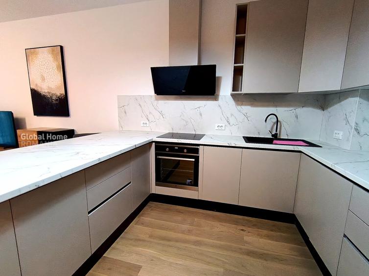 Apartament cu 2 camere semidecomandat, mobilat în Domenii