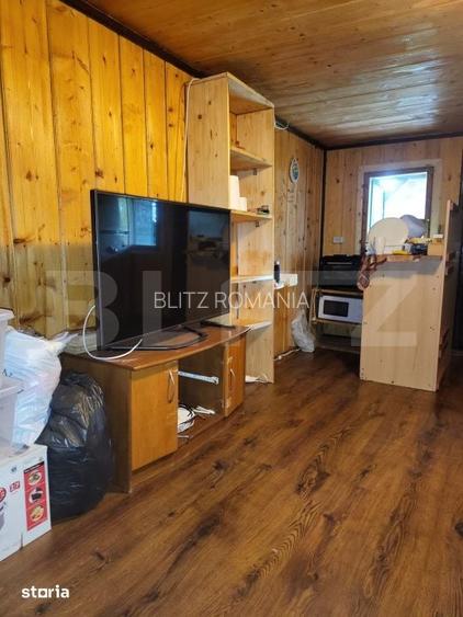 2 Cabane lemn Vadu Negrilesei, 96MP, 1100 MP teren, 45k
